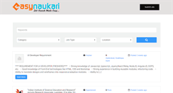 Desktop Screenshot of easynaukari.com