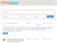 Tablet Screenshot of easynaukari.com